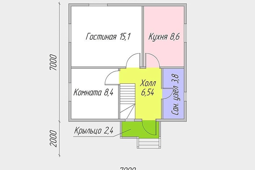 Барон Д-7К 7.0х7.0 м Барон Д-7К 7.0х7.0 м