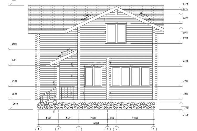 Дачный дом 2237