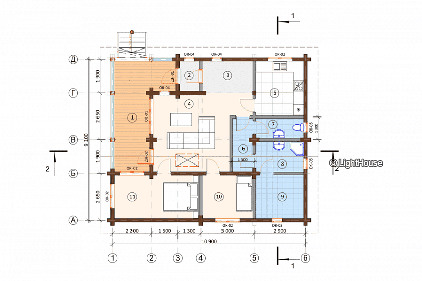 Жилой дом 2555