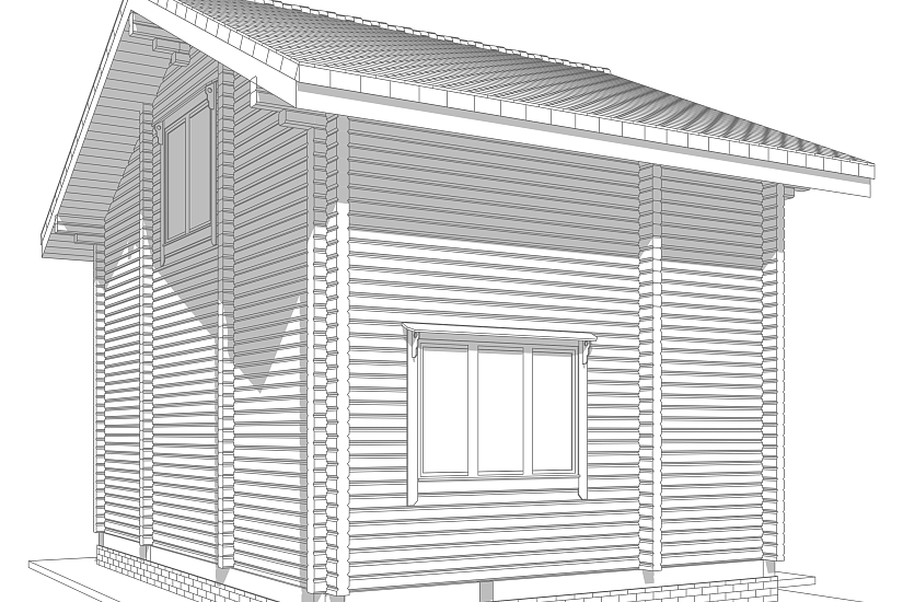 Дом-брус136х136мм-6500х7500мм-1,5эт-АР