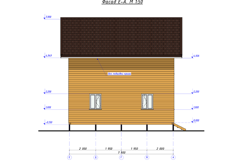 Дом-брус-2этажа-7900х7900-ЭП