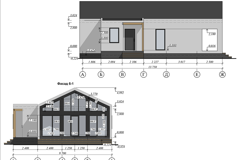 Дом-каркасно-щитовой-1этаж-9700х13750-ЭП
