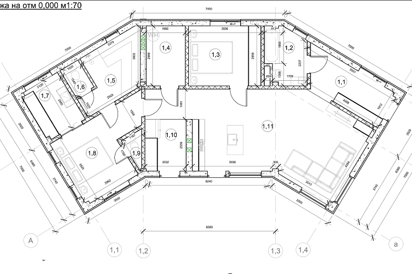 Дом-каркасно-щитовой-1этаж-7000х13000-ЭП Дом-каркасно-щитовой-1этаж-7000х13000-ЭП