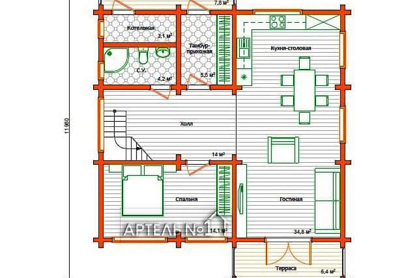 ПРОЕКТ: ДОМ СКАЗКА 151