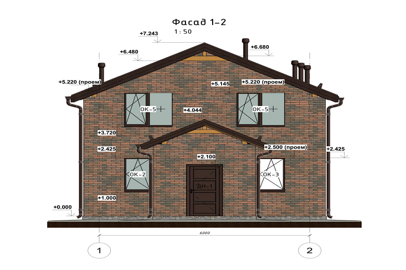 Дом-газоблок-2этажа-6000х6850-АР
