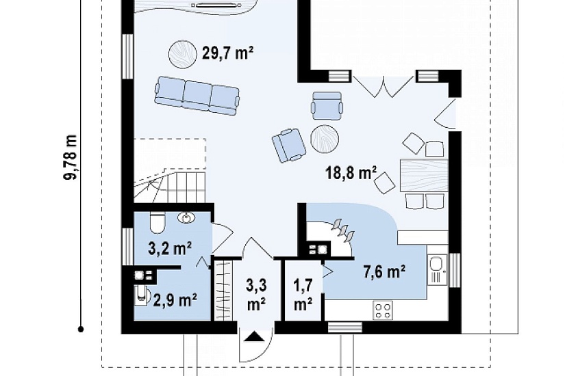 Проект дома Леон