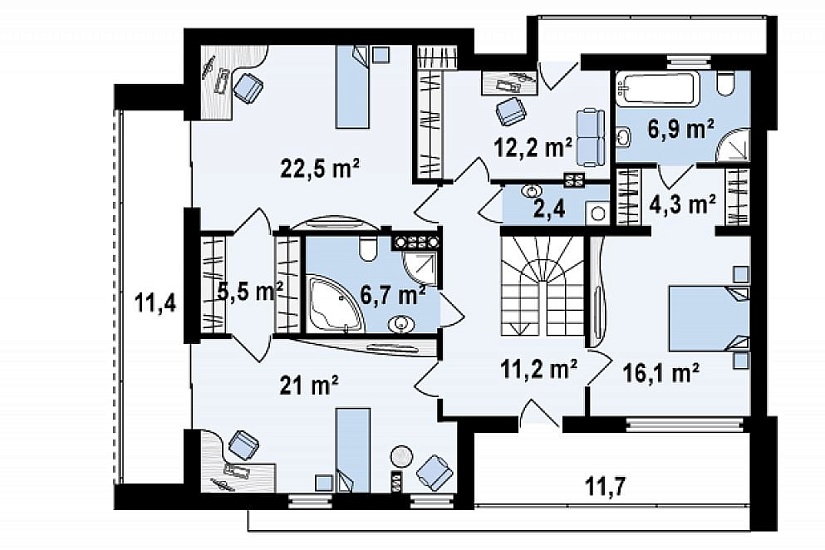 Дом ГБ 225,4 кв.м