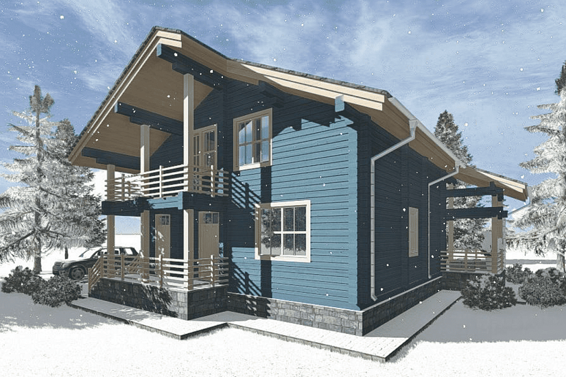 Дом-брус230х188мм-13300х11600мм-1,5эт-АР-КР Дом-брус230х188мм-13300х11600мм-1,5эт-АР-КР