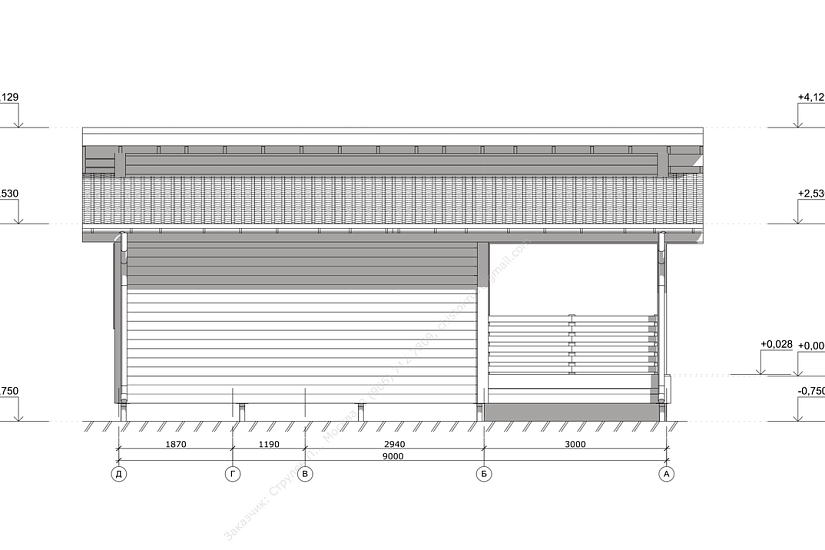 Дом-каркасный-1этаж-7000х9000-АР-КД Дом-каркасный-1этаж-7000х9000-АР-КД