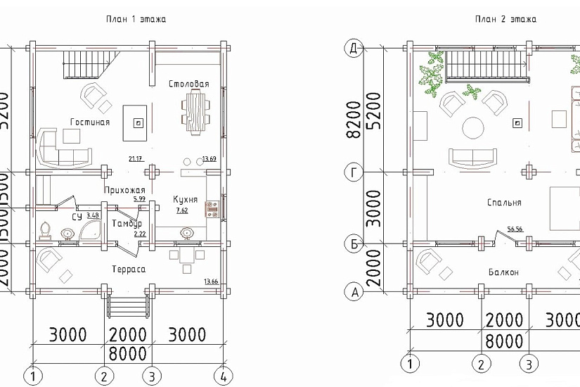 Жилой коттедж №17