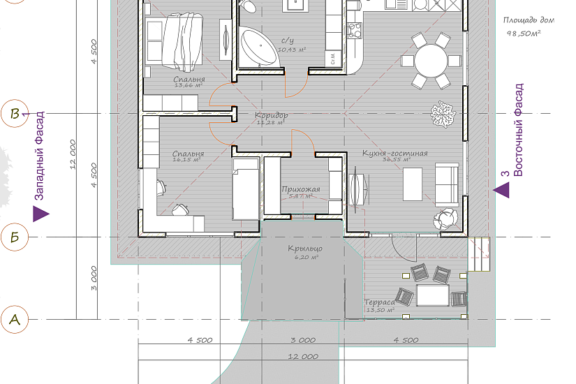 Дом-брус-12000х12000мм-ЭП Дом-брус-12000х12000мм-ЭП