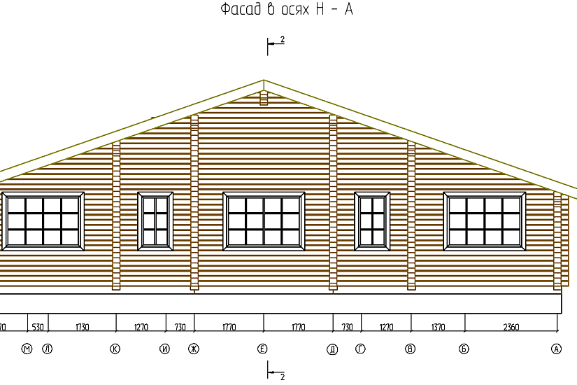 Дом-проф.брус200х150мм-11000х15000мм-1эт.-АР-КР Дом-проф.брус200х150мм-11000х15000мм-1эт.-АР-КР
