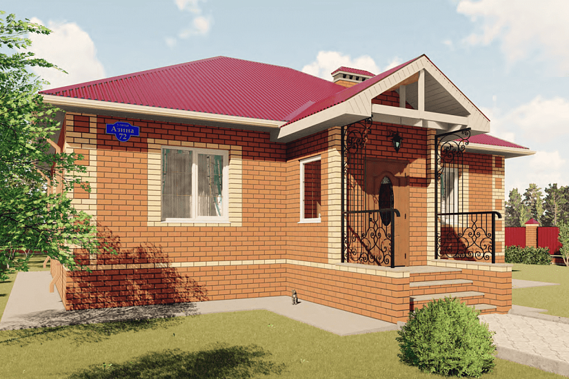 Дом-блочный-11690х11430мм-1эт.-АР-КР Дом-блочный-11690х11430мм-1эт.-АР-КР