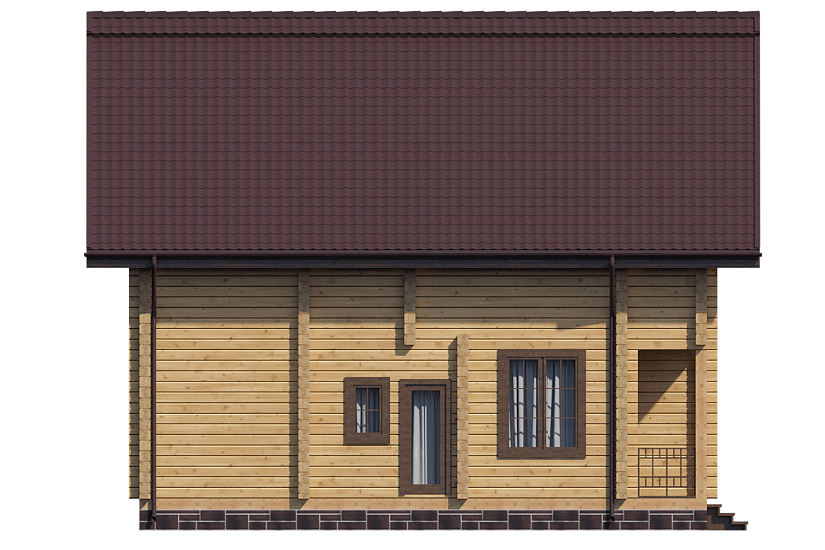 Дом-брус206х206мм-10500х10000мм-1,5эт.-АР-КР