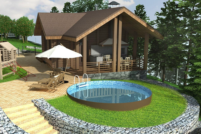 Баня-брус200х200мм-12300х6600мм-1эт.-АР