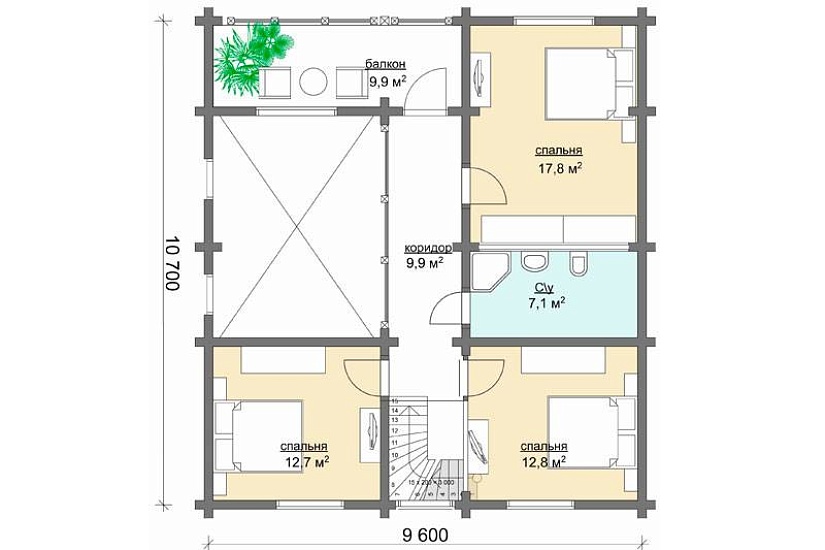 Жилой дом 1986
