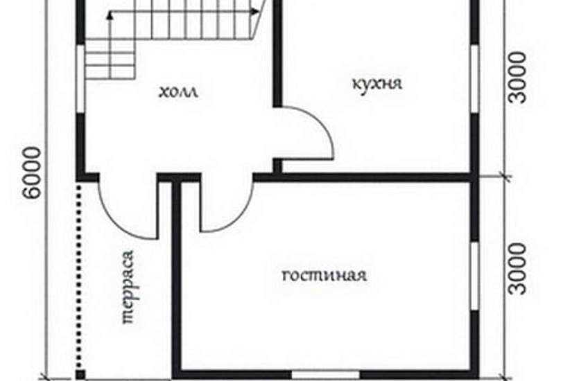 Дачный дом 1955