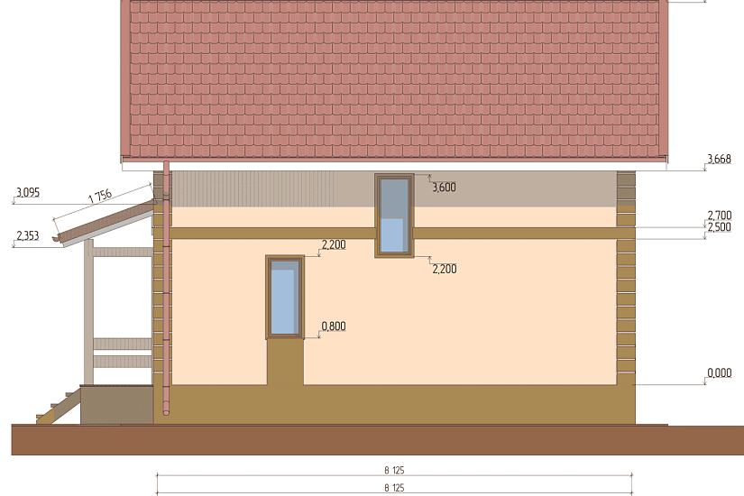 Дом-SIPпанели_8125х8125мм-1,5эт-АР