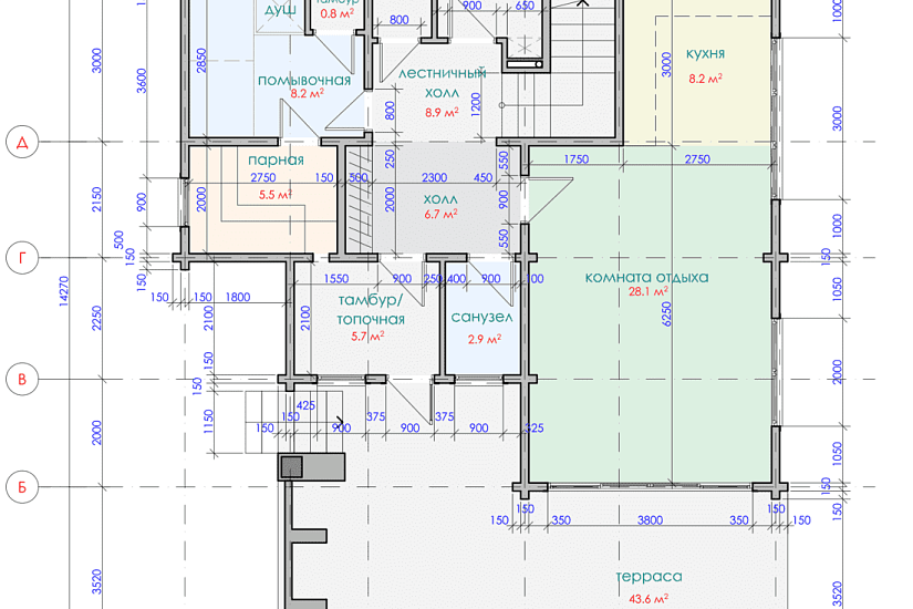 Дом-баня-брус150х150мм-14270х10950ммх1,5эт-АР