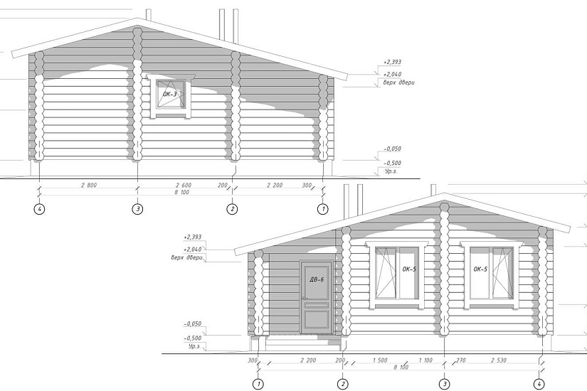 Баня-бревно260мм-11400х8100-1эт-АР
