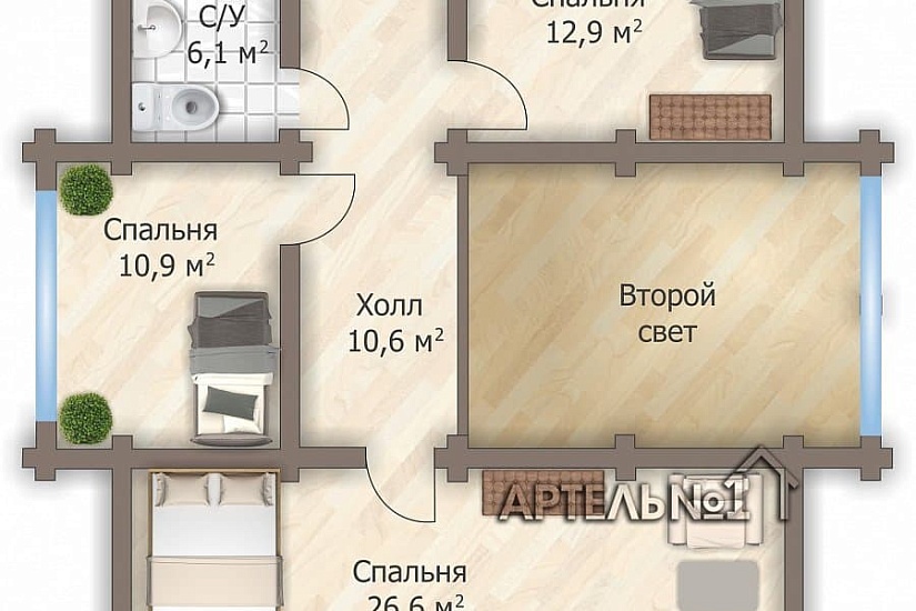 ПРОЕКТ: ДОМ СКАЗКА 185