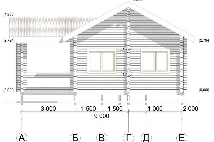 Дом-брус145х195мм-11,4х9-АР Дом-брус145х195мм-11,4х9-АР
