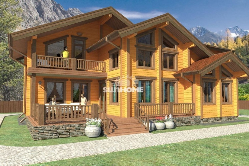 Дом на горке Дом на горке