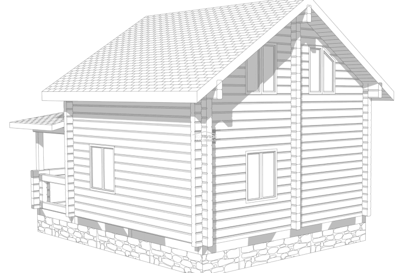 Дачный дом 2245