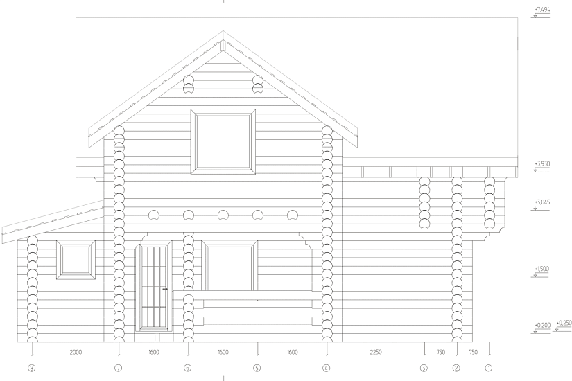 Дом-бревно240мм-11000х10000-1,5 эт-АР