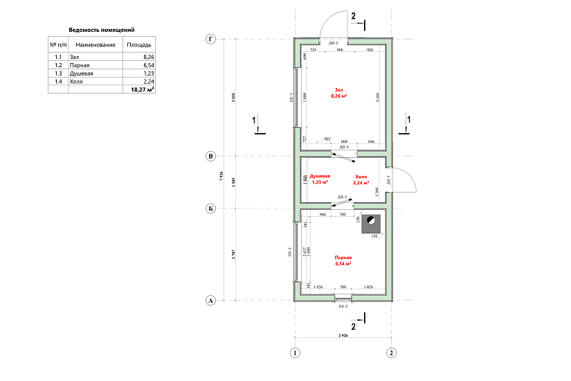 Баня-модульная-каркас-1эт-7926х2926-КР Баня-модульная-каркас-1эт-7926х2926-КР