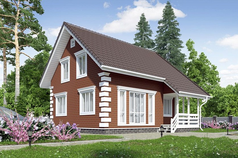 Каркасный дом КД-184