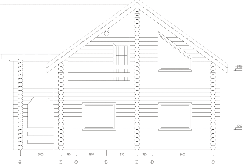 Дом-бревно240мм-11000х10000-1,5 эт-АР