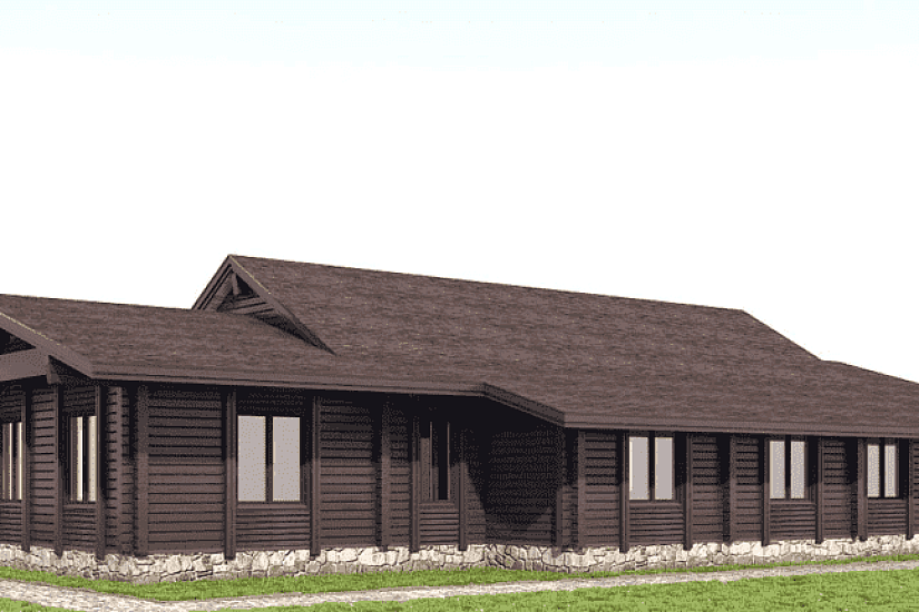 Проект дома "Лукоморье" Проект дома "Лукоморье"