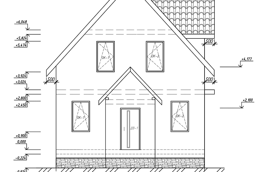 Дом 7 х9 -1,5эт-СИП -АР