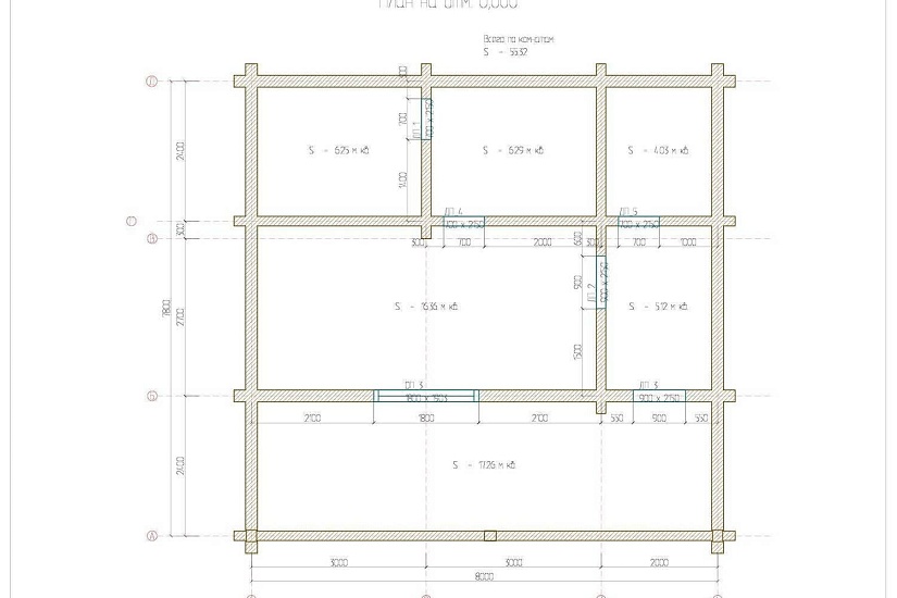 Баня из бруса