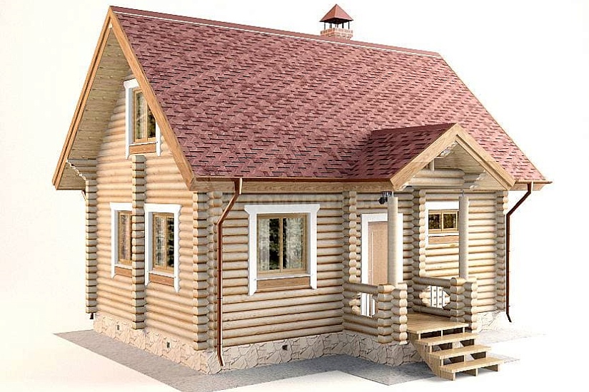 ДОМ-БАНЯ ИЗ БРЕВНА ДБ-85 ДОМ-БАНЯ ИЗ БРЕВНА ДБ-85