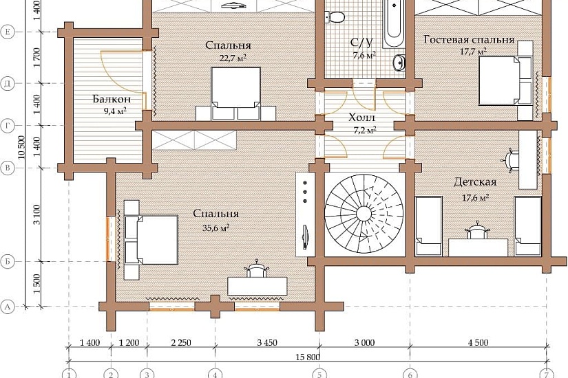 Проект дома  Д-321
