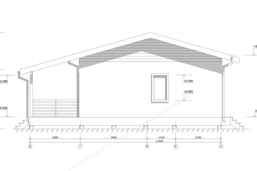 Дом-каркасный-1этаж-11400х12800-АР-КД