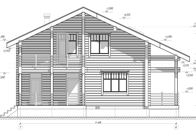 Дом-брус230х188мм-13300х11600мм-1,5эт-АР-КР Дом-брус230х188мм-13300х11600мм-1,5эт-АР-КР