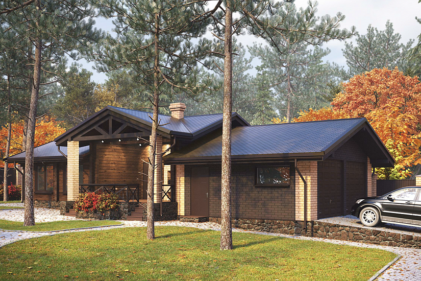 Баня_гараж-брус 170х170мм-17500х8600м-1эт.-АР-КР