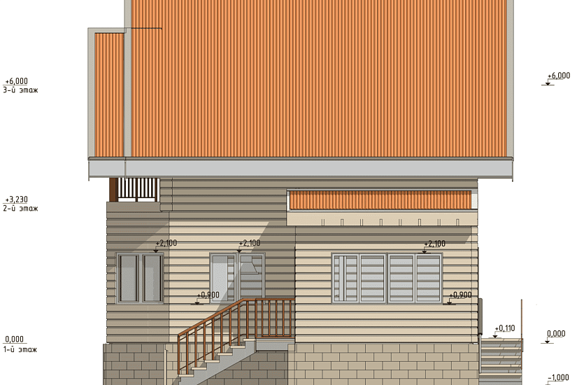 Дом-брус150х150мм-8600х8300мм-1,5эт-АР