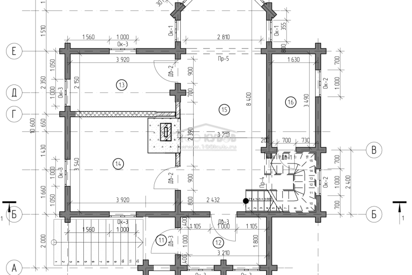 Жилой дом с эркером 2259