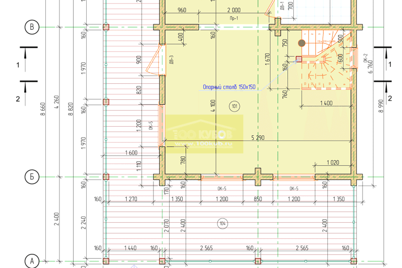 Дачный дом 2247