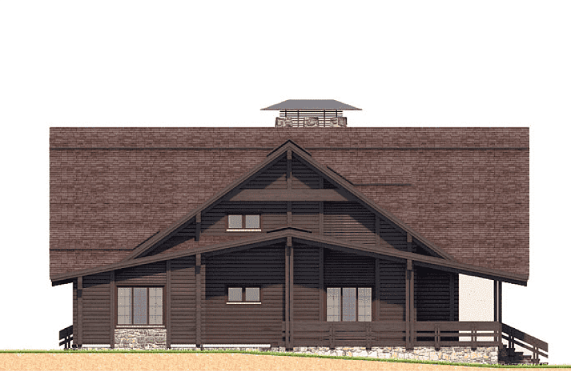 Проект дома "Лесная Заимка"