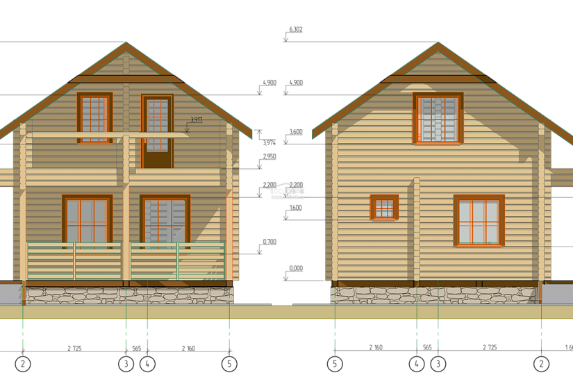 Дачный дом 2247