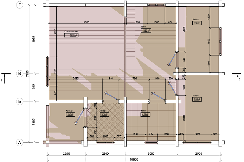 Дом-брус-1этаж-7995х10000-АР