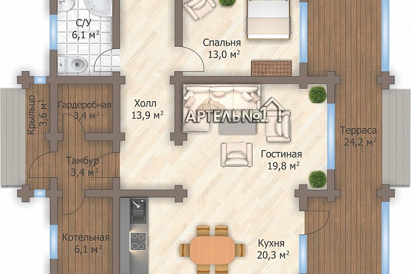 ПРОЕКТ: ДОМ СКАЗКА 185