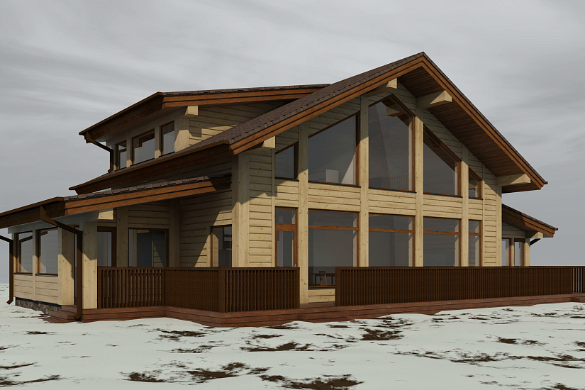 Дом-2эт-каркас-17600х8300-ЭП Дом-2эт-каркас-17600х8300-ЭП