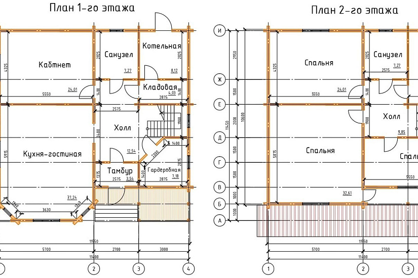 Дом из бруса 12*12