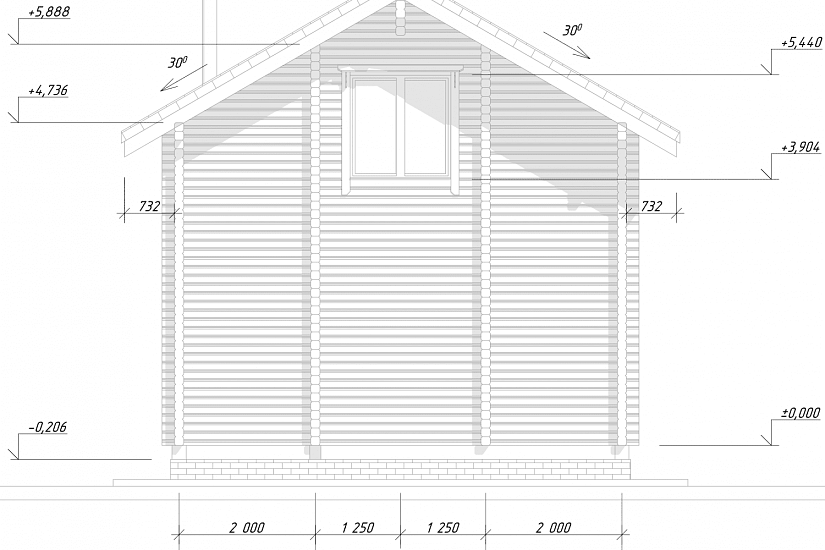 Дом-брус136х136мм-6500х7500мм-1,5эт-АР